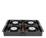 ExtraLink  Wentylator do szaf 19" 230V 350x320x50mm (czarna) - 1323220 - zdjęcie 4